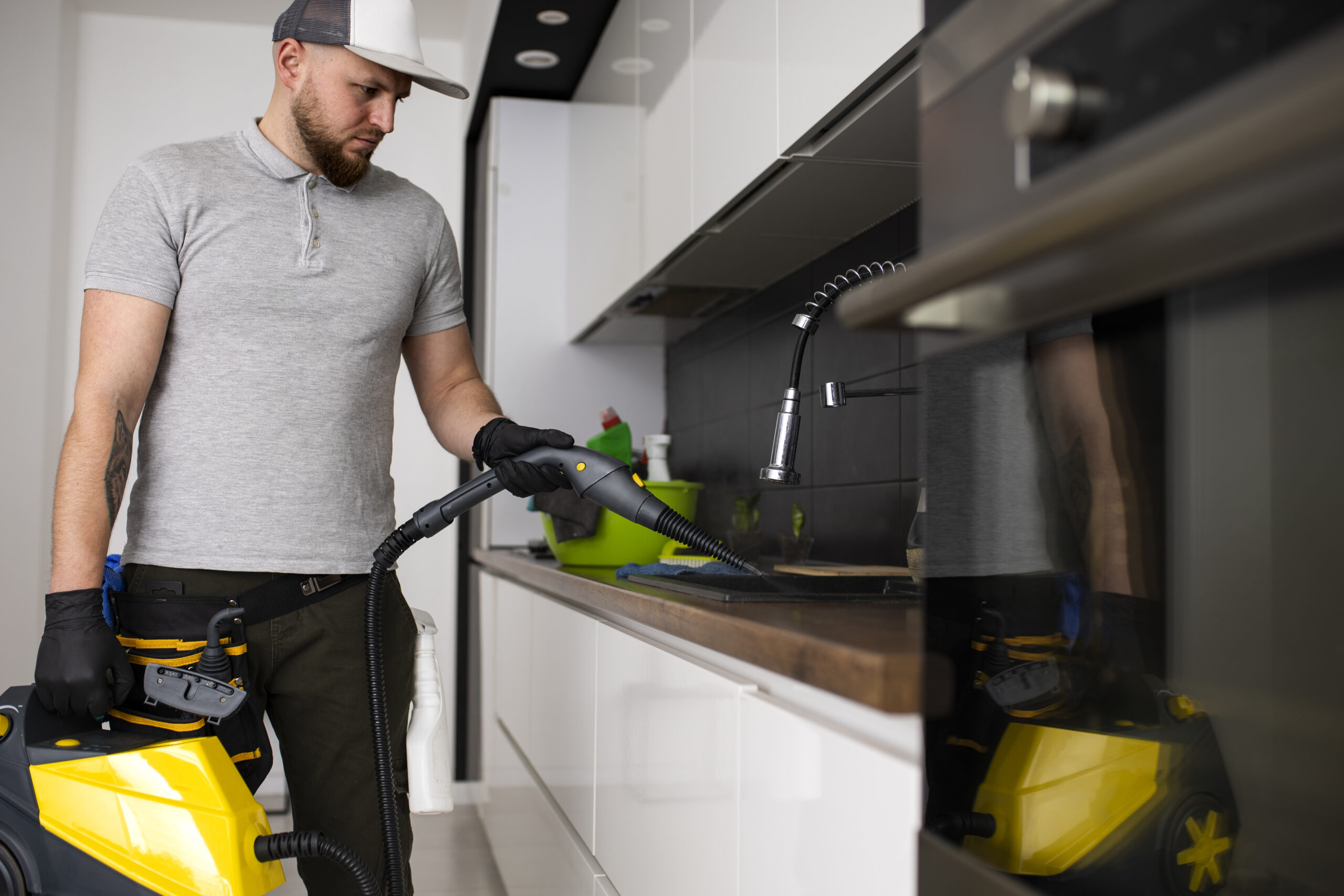 Man Doing Professional Home Cleaning Service 1 1 Scaled